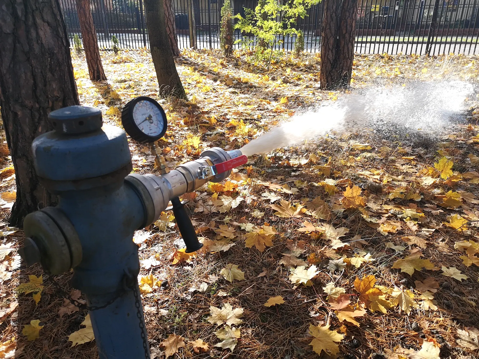 Przegląd hydrantów – budynek zamieszkania zbiorowego pod Warszawą